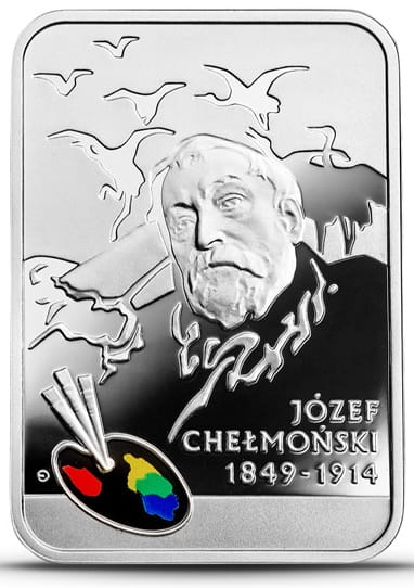 Moneta 20 zł Józef Chełmoński 2014 r.