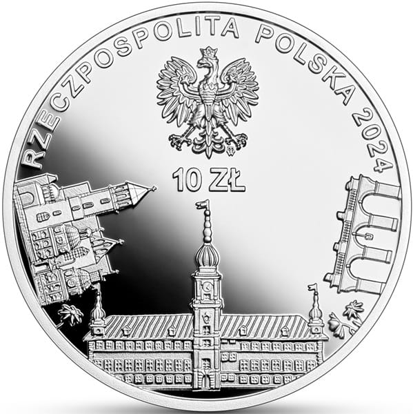 Moneta 10 zł Polska wolna i suwerenna  - W Polskę wierzę 2024