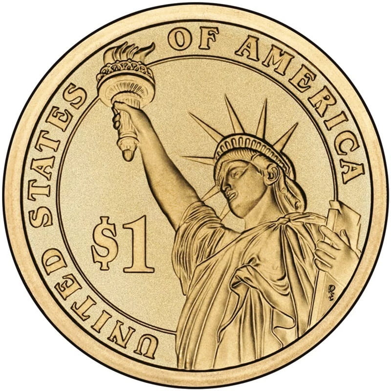 Moneta 1 dolar 2011 James Garfield 20th