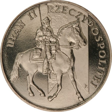 Moneta 2 zł Ułan II Rzeczypospolitej 2011