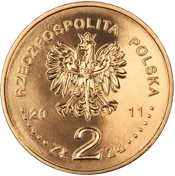 Moneta 2 zł Ferdynand Ossendowski 2011