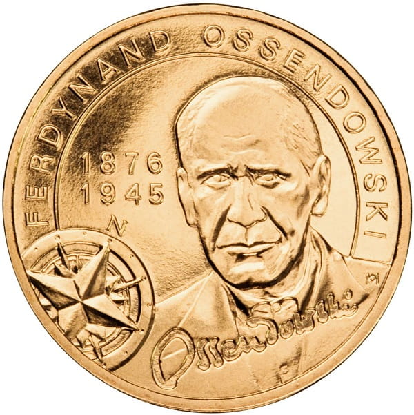 Moneta 2 zł Ferdynand Ossendowski 2011