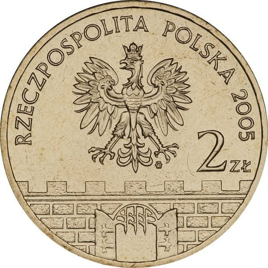 Moneta 2 zł Cieszyn 2005