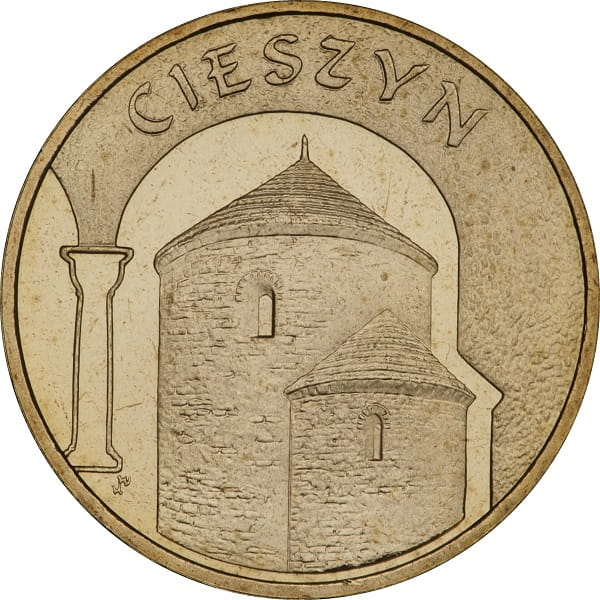 Moneta 2 zł Cieszyn 2005